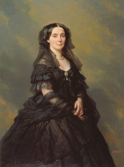 Princess Kotschoubey, 1860 by Franz Xaver Winterhalter